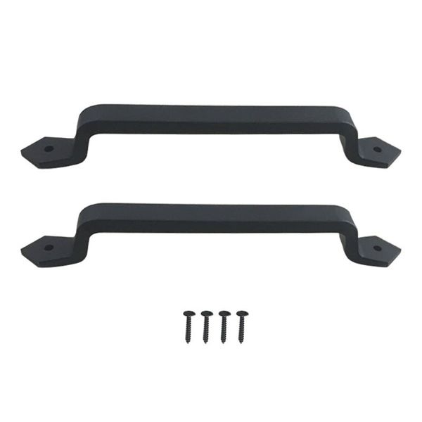 handles & pulls 1pair farmhouse home sliding gate cast iron barn door handle large with screws cabinet antique grab pull black rustic vintag
handles & pulls 1pair farmhouse home sliding gate cast iron barn door handle large with screws cabinet antique grab pull black rustic vintag