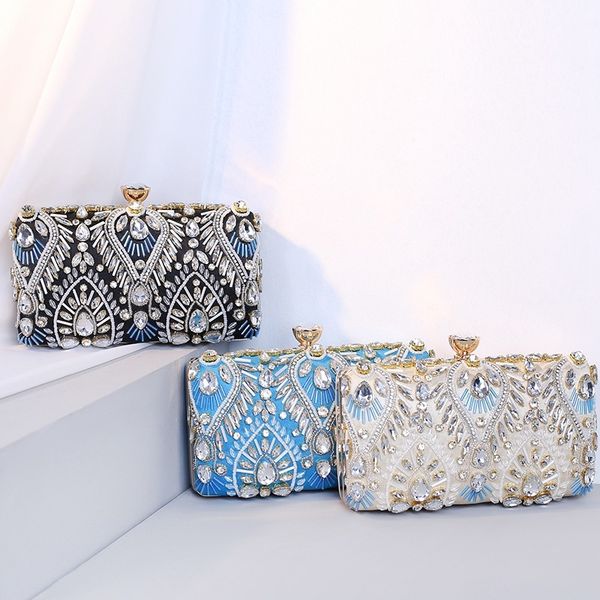evening bag lady's handbag dinner heavy industry pearl embroidery cheongsam dress banquet
evening bag lady's handbag dinner heavy industry pearl embroidery cheongsam dress banquet