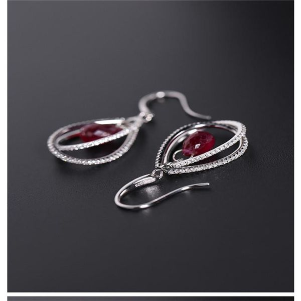 dangle & chandelier dmbs315 faceted ruby earrings women's natural s925 silver inlaid gift customization
dangle & chandelier dmbs315 faceted ruby earrings women's natural s925 silver inlaid gift customization