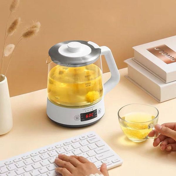 electric kettles 800ml glass kettle multifunction water boiler smart tea maker automatic health pot heat preservation 220v
electric kettles 800ml glass kettle multifunction water boiler smart tea maker automatic health pot heat preservation 220v