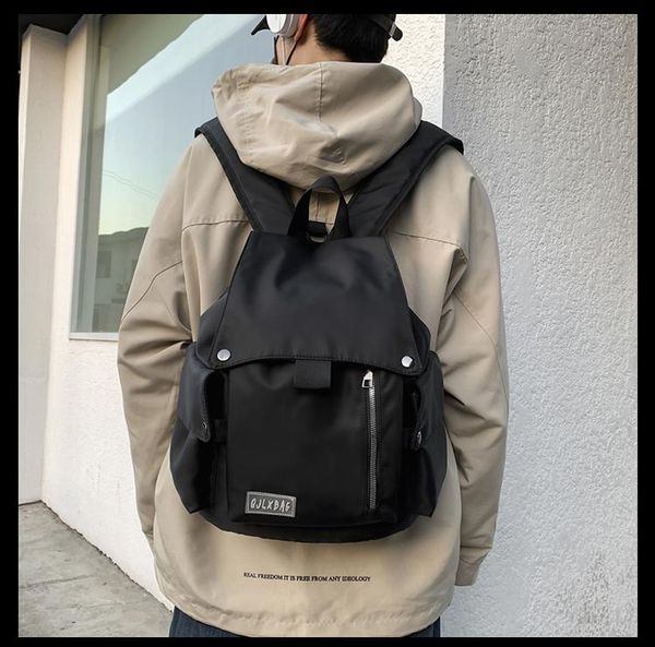 korean casual schoolbag male high school college students simple and versatile campus travel backpack
korean casual schoolbag male high school college students simple and versatile campus travel backpack