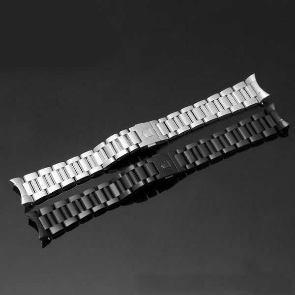 watch bands men's bracelet 22mm accessories solid stainless steel strap for -tag- calella series butterfly buckle band, Black;brown
watch bands men's bracelet 22mm accessories solid stainless steel strap for -tag- calella series butterfly buckle band, Black;brown