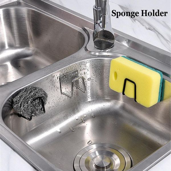 sponge holder hooks for bathroom supplies kitchen accessories sink organizer stainless steel utensils rack stand and storage & organization
sponge holder hooks for bathroom supplies kitchen accessories sink organizer stainless steel utensils rack stand and storage & organization