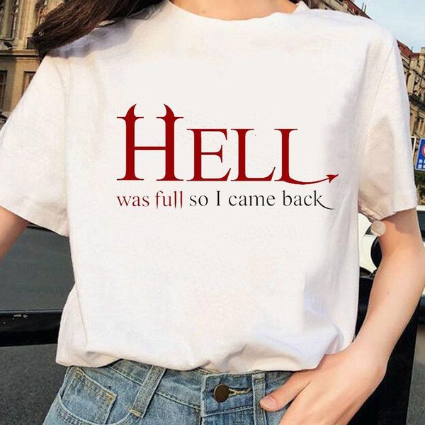 full so i came back letter print short sleeve t shirt women o neck fashion tshirt summer funny shirts camisas mujer women's t-shirt, White
full so i came back letter print short sleeve t shirt women o neck fashion tshirt summer funny shirts camisas mujer women's t-shirt, White