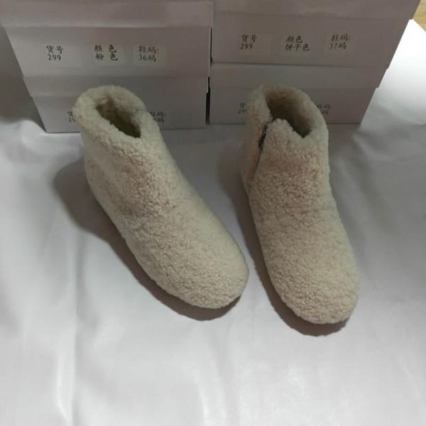 boots real lamb fur women velvet warm winter shoes solid color woman side zipper female botas 34-40#, Black
boots real lamb fur women velvet warm winter shoes solid color woman side zipper female botas 34-40#, Black