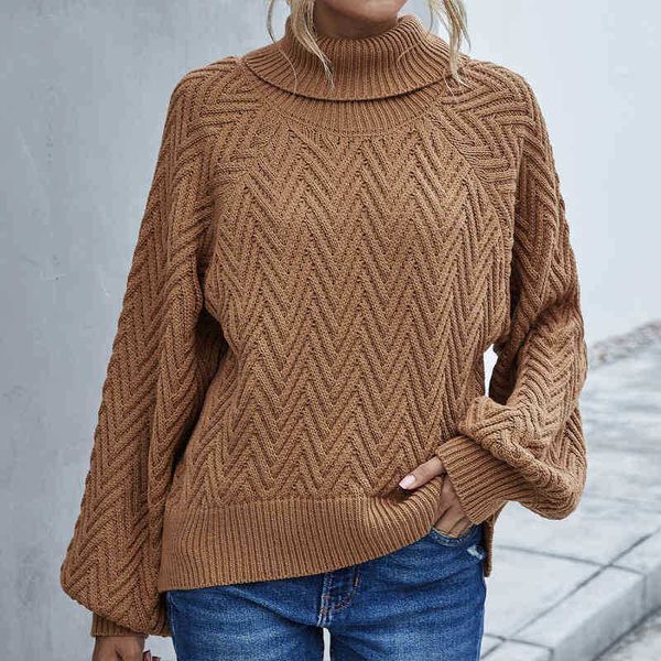 women's thermal sweater 2021 autumn lantern sleeve t-shirt loose pullover turtlene, White;black
women's thermal sweater 2021 autumn lantern sleeve t-shirt loose pullover turtlene, White;black