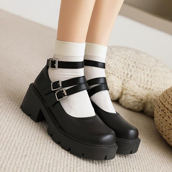 dress shoes college style pumps platform round toe bow metal buckle sweet and fashionable retro mary jane 2021, Black
dress shoes college style pumps platform round toe bow metal buckle sweet and fashionable retro mary jane 2021, Black