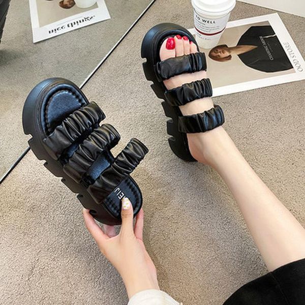 sandals summer women slipper brand weave fashion 2021casual beach flip flops thick bottom ytmtloy indoor zapato, Black
sandals summer women slipper brand weave fashion 2021casual beach flip flops thick bottom ytmtloy indoor zapato, Black