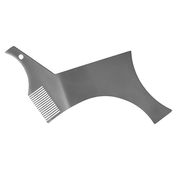 hair brushes men beard trim shaving shaping styling template comb men's double sided beards combs beauty tool for design, Silver
hair brushes men beard trim shaving shaping styling template comb men's double sided beards combs beauty tool for design, Silver