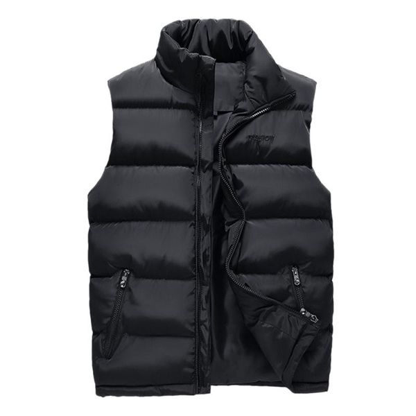 men's vests winter men jacket sleeveless vest fashion coats male cotton padded man down thicken waistcoat plus size 5xl, Black;white
men's vests winter men jacket sleeveless vest fashion coats male cotton padded man down thicken waistcoat plus size 5xl, Black;white
