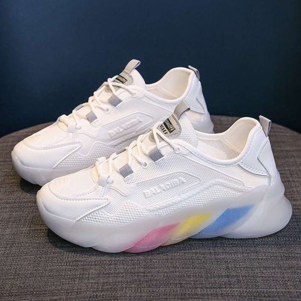 father casual bottom shoes rainbow women's 2021 new net red korean version students' small white thick soled tidal fire leisure sp, Black
father casual bottom shoes rainbow women's 2021 new net red korean version students' small white thick soled tidal fire leisure sp, Black