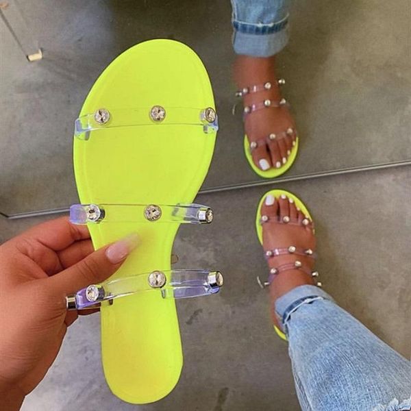 slippers summer flat women transparent jelly sandals clear crystal ladies shoes open toe roman slides casual female flip flops, Black
slippers summer flat women transparent jelly sandals clear crystal ladies shoes open toe roman slides casual female flip flops, Black