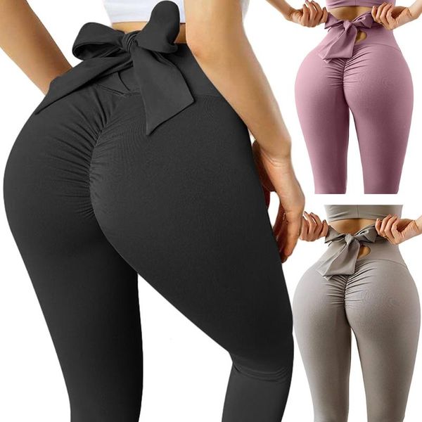 yoga outfit women solid color gym legging high waist trouser bandage bow tie activewear
yoga outfit women solid color gym legging high waist trouser bandage bow tie activewear