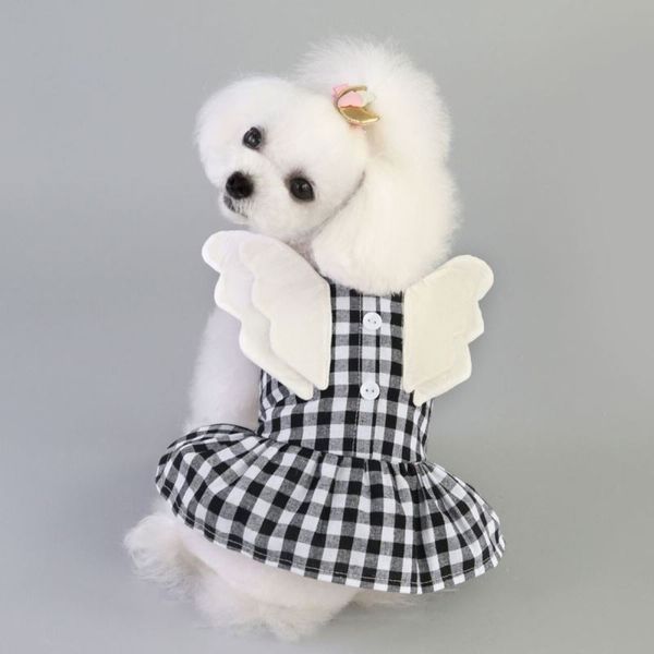 the dog clothes summer thin four plaid skirt air conditioning spring and autumn clothing two legged angel little dog 
the dog clothes summer thin four plaid skirt air conditioning spring and autumn clothing two legged angel little dog