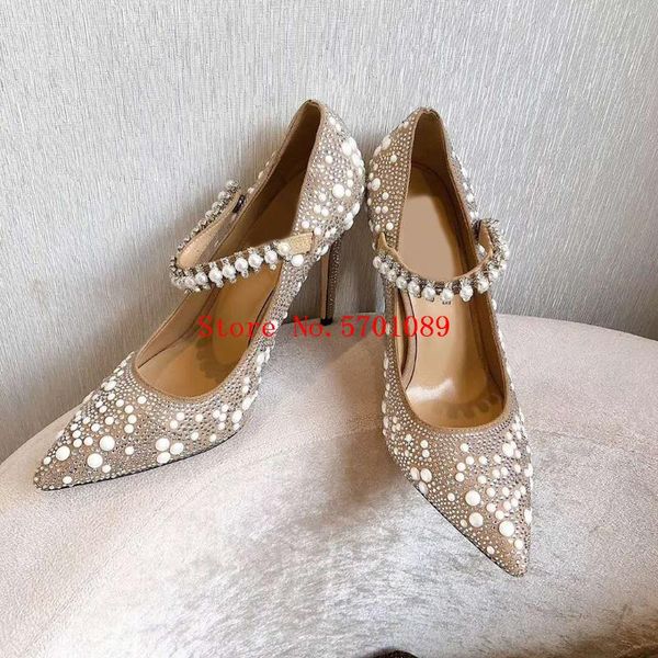dress shoes woman genuine leather bailey sandals 100mm 10cm heels london baily pearls crystal rhinestone wedding pumps, Black
dress shoes woman genuine leather bailey sandals 100mm 10cm heels london baily pearls crystal rhinestone wedding pumps, Black