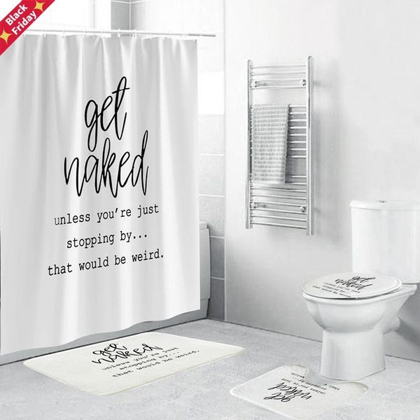 quote print white shower curtain polyester bathroom set 4 piece toilet cover non-slip mat for diy decor curtains
quote print white shower curtain polyester bathroom set 4 piece toilet cover non-slip mat for diy decor curtains