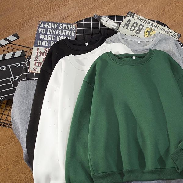 autumn winter solid color womens sweatshirt long sleeve oversize basic loose tracksuit hoodies korean crewneck pullovers female, Black
autumn winter solid color womens sweatshirt long sleeve oversize basic loose tracksuit hoodies korean crewneck pullovers female, Black
