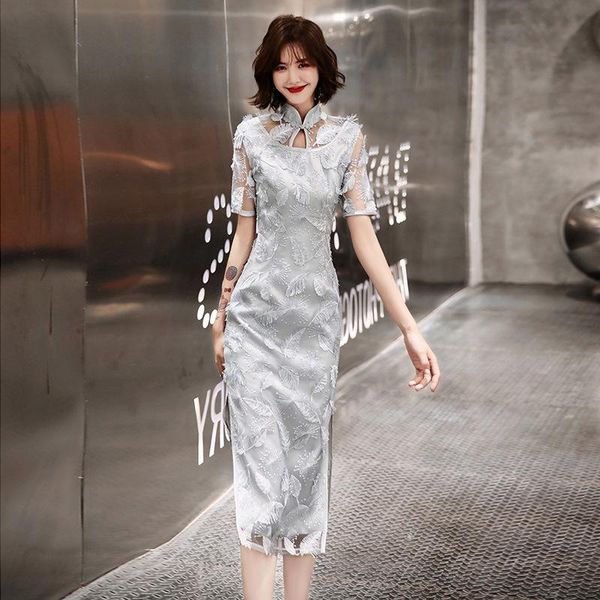 gray lace feather qipao chinese traditional dress elegant style women elastic force cheongsam vestido vintage oversize ethnic clothing, Red
gray lace feather qipao chinese traditional dress elegant style women elastic force cheongsam vestido vintage oversize ethnic clothing, Red