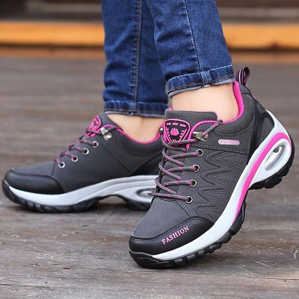 boots women air cushion sneakers outdoor comfortable casual shoes lightweight breathable hiking absorption running, Black
boots women air cushion sneakers outdoor comfortable casual shoes lightweight breathable hiking absorption running, Black