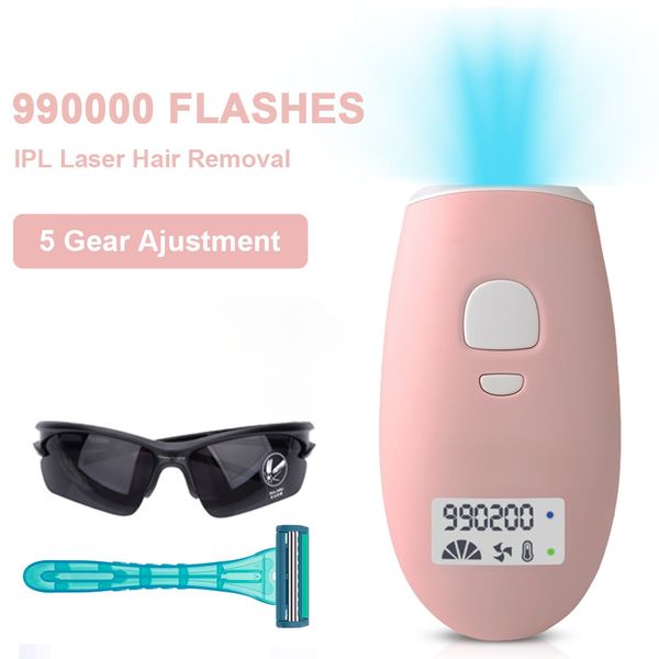 CCCIST 990,000 Flash IPL Laser Epilator Portable Depilator Machine Permanent Photoepilator Painless Laser Hair Remover Device
CCCIST 990,000 Flash IPL Laser Epilator Portable Depilator Machine Permanent Photoepilator Painless Laser Hair Remover Device