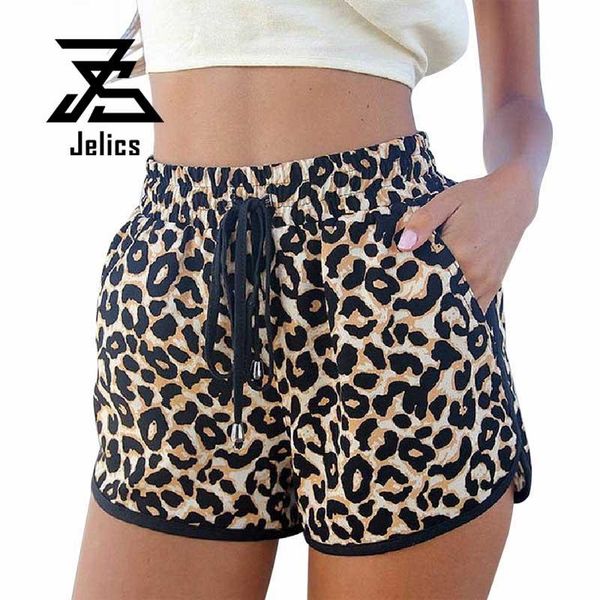 women's shorts jelics leopard print for women high waist drawstring female summer casual 2021 femme, White;black
women's shorts jelics leopard print for women high waist drawstring female summer casual 2021 femme, White;black