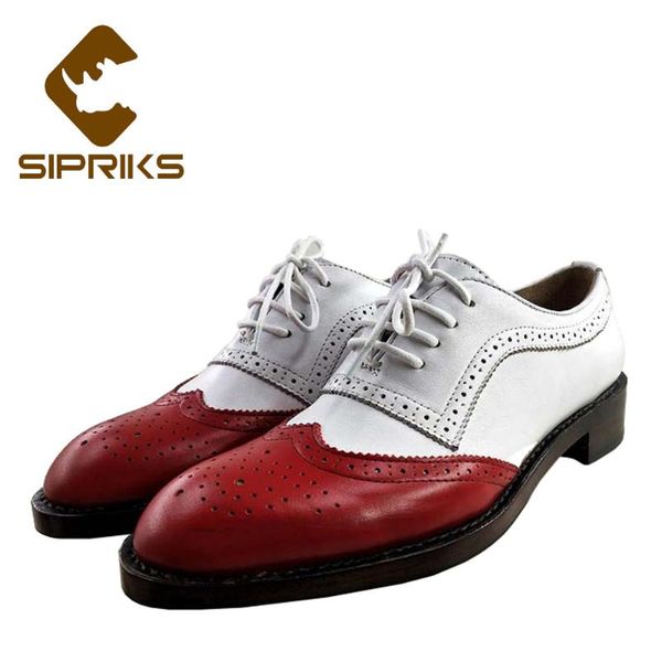 dress shoes sipriks luxury women goodyear welted red white leather full brogue wing tip sapato feminino bridal lady, Black
dress shoes sipriks luxury women goodyear welted red white leather full brogue wing tip sapato feminino bridal lady, Black