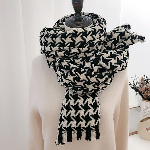 hats, scarves & gloves sets 2021 luxury houndstooth scarf for women and men winter cashmere plaid holiday gift, Blue;gray
hats, scarves & gloves sets 2021 luxury houndstooth scarf for women and men winter cashmere plaid holiday gift, Blue;gray