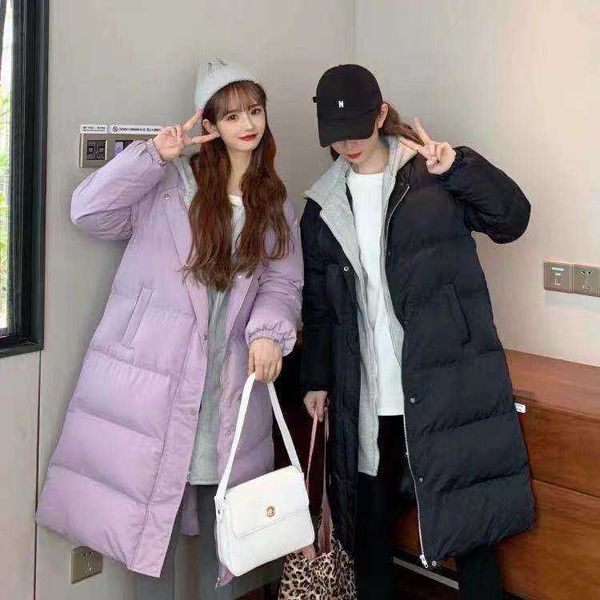 guard hat mid length knee down et women's korean loose fake two pieces of thickened white duck
guard hat mid length knee down et women's korean loose fake two pieces of thickened white duck
