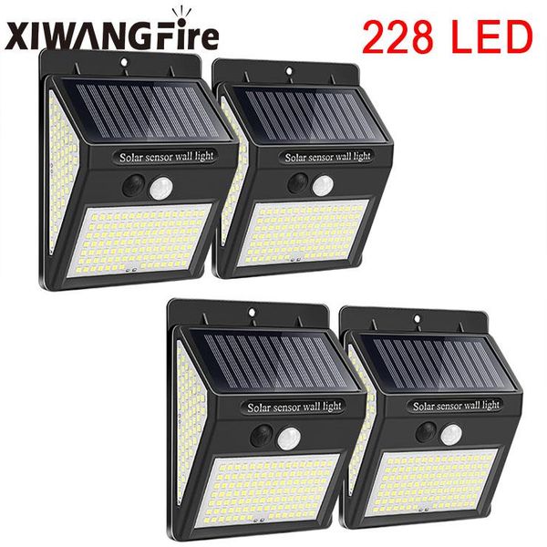 solar lamps 228 led light outdoor lamp with motion sensor powered sunlight spotlights for garden decoration waterproof
solar lamps 228 led light outdoor lamp with motion sensor powered sunlight spotlights for garden decoration waterproof