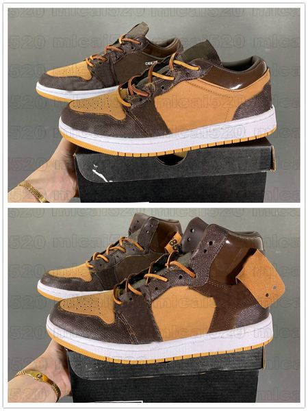 special 1 off basketball designer shoes 1s high low brown monograms ceeze old flower white black sports sneaker
special 1 off basketball designer shoes 1s high low brown monograms ceeze old flower white black sports sneaker