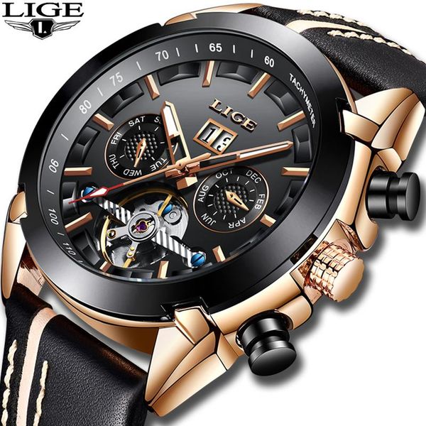 mens watches brand lige luxury men machinery watch casual leather military waterproof sport relogio masculino wristwatches, Slivery;brown
mens watches brand lige luxury men machinery watch casual leather military waterproof sport relogio masculino wristwatches, Slivery;brown