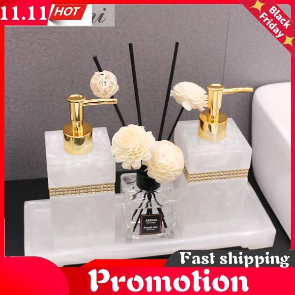luxury nordic rhinestone resin bathroom accessories set tray emulsion bottle hand sanitizer soap dispenser toothbrush holder bath accessory
luxury nordic rhinestone resin bathroom accessories set tray emulsion bottle hand sanitizer soap dispenser toothbrush holder bath accessory