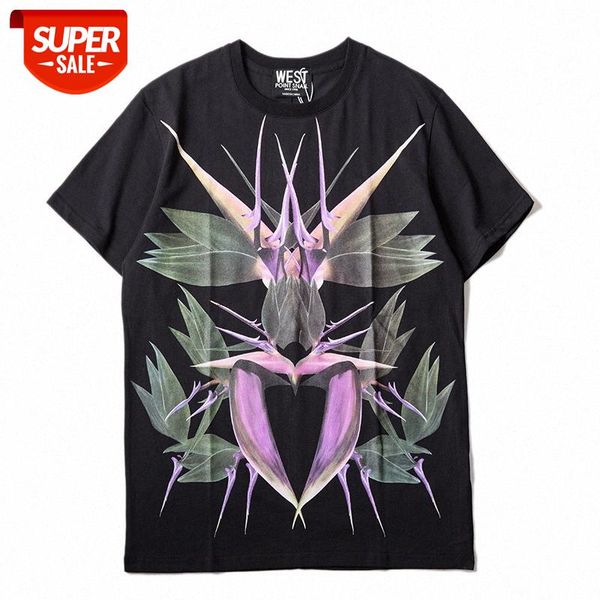 t shirt summer youth men's fashion casual short-sleeved t-shirt tide brand bird of paradise print couple wear #pd5q, White;black
t shirt summer youth men's fashion casual short-sleeved t-shirt tide brand bird of paradise print couple wear #pd5q, White;black