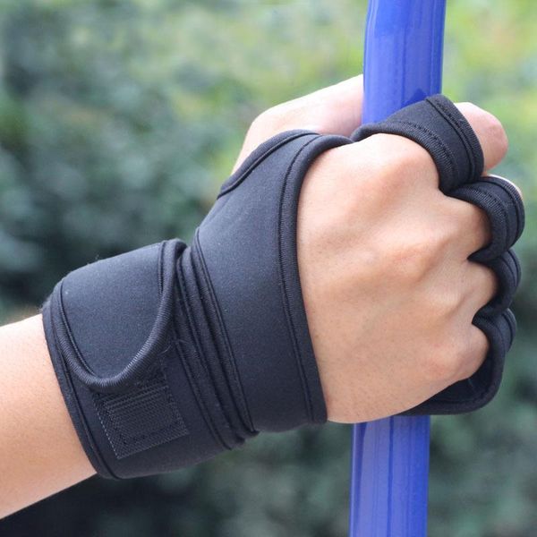 wrist support gym workout gloves, half finger weight lifting gloves with and palm protect suit for dumbbell fitness training, Black;red
wrist support gym workout gloves, half finger weight lifting gloves with and palm protect suit for dumbbell fitness training, Black;red