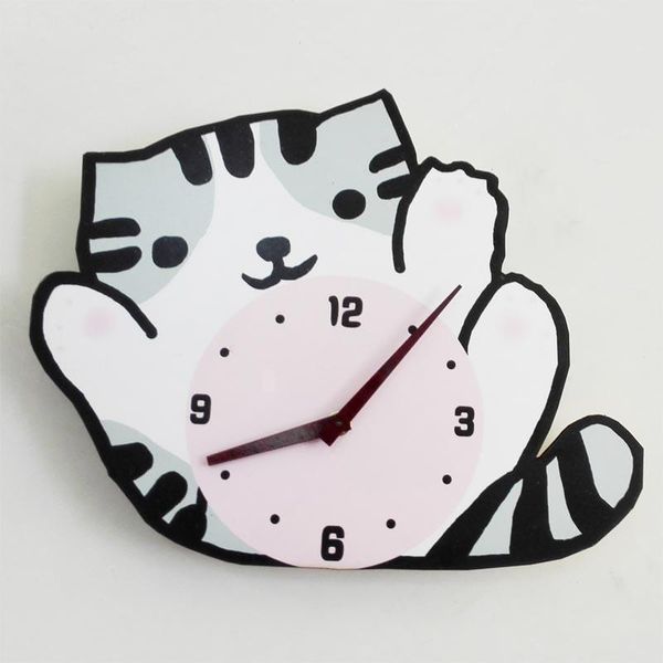 wall clocks european style fashion cartoon cute animal shape clock creative bedroom living room decorative cat design mute quartz
wall clocks european style fashion cartoon cute animal shape clock creative bedroom living room decorative cat design mute quartz