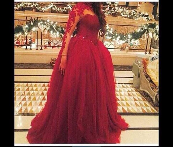 party dresses 2021 fashion burgandy evening dress high collar appliqued beaded long sleeves prom floor-length tulle ball gowns r236, White;black
party dresses 2021 fashion burgandy evening dress high collar appliqued beaded long sleeves prom floor-length tulle ball gowns r236, White;black