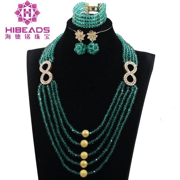 earrings & necklace fashion teal green beads jewelry sets 8 shaped gold accessory wedding party women jewel set mother's day gift we029, Silver
earrings & necklace fashion teal green beads jewelry sets 8 shaped gold accessory wedding party women jewel set mother's day gift we029, Silver