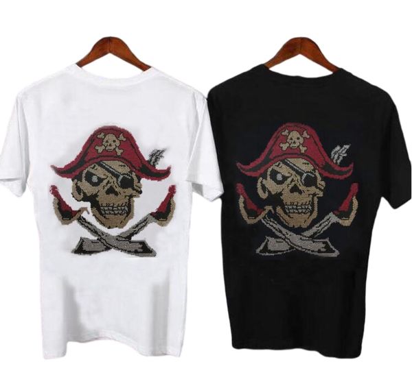 rhinestone summer casual slim fit male men's t-shirts men's nice quality man heavy industry t-shirt, White;black
rhinestone summer casual slim fit male men's t-shirts men's nice quality man heavy industry t-shirt, White;black