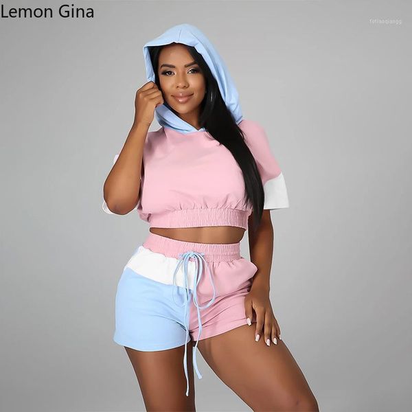 women's tracksuits lemon gina summer 2021 2-piece set with hat in contrasting colors (pocket included), Gray
women's tracksuits lemon gina summer 2021 2-piece set with hat in contrasting colors (pocket included), Gray