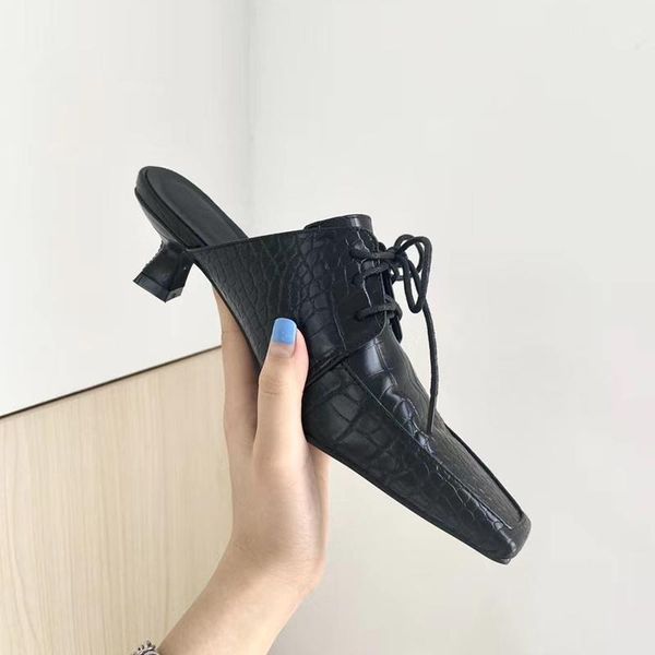 square toe women slippers slip on thin low heels slides fashoin cross tied design gladiator mules shoes flip flops size 39, Black
square toe women slippers slip on thin low heels slides fashoin cross tied design gladiator mules shoes flip flops size 39, Black