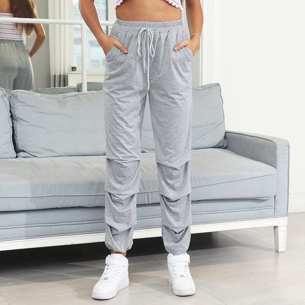 autumn amazon cross border foreign trade europe and america solid color sports fashion casual straight-leg pants female ple1, Black;white
autumn amazon cross border foreign trade europe and america solid color sports fashion casual straight-leg pants female ple1, Black;white