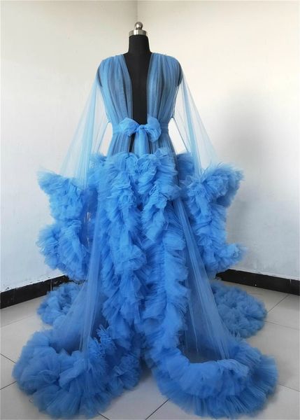 chic blue ruffles tulle sleepwear long sleeve winter kimono pregnant party nightdress women bathrobe sheer nightgown robe, White
chic blue ruffles tulle sleepwear long sleeve winter kimono pregnant party nightdress women bathrobe sheer nightgown robe, White