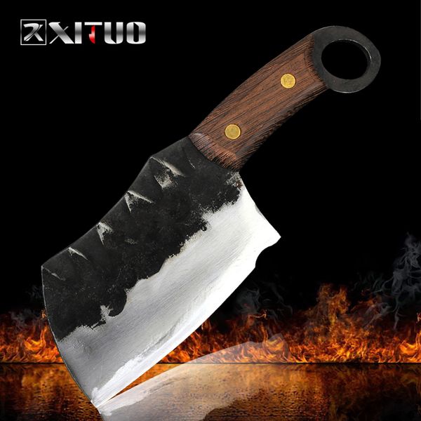 xituo fu tang handmade chopping ceaver butcher knife high carbon cad stee kitchen chef knife japanese santoku too new
xituo fu tang handmade chopping ceaver butcher knife high carbon cad stee kitchen chef knife japanese santoku too new