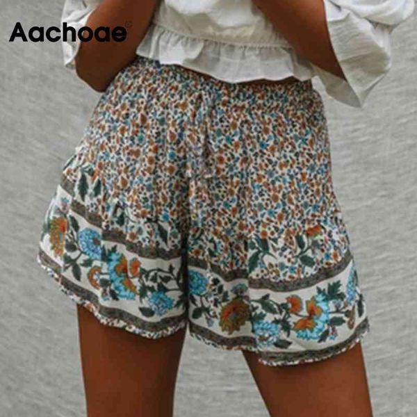 casual summer shorts women floral print elegant short pants female drawstring loose home lady bottoms spodenki damskie 210413, White;black
casual summer shorts women floral print elegant short pants female drawstring loose home lady bottoms spodenki damskie 210413, White;black