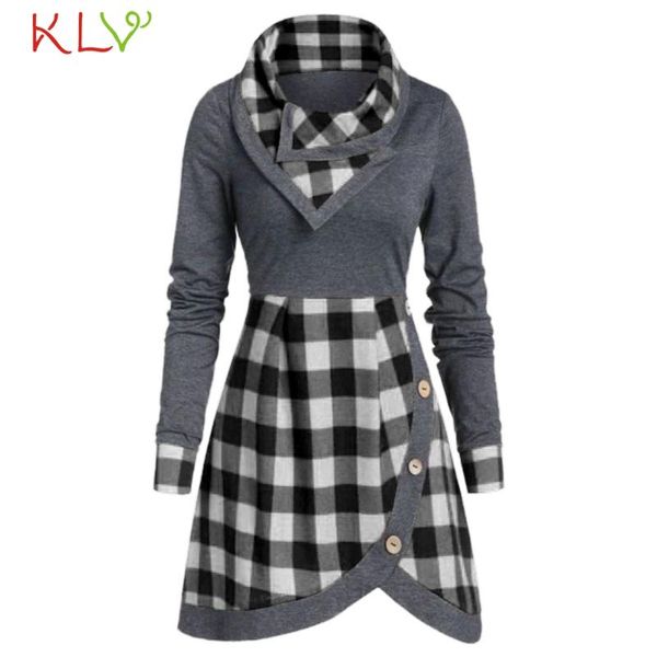 plaid dress women scarf neck button casual red long sleeve sweatshirt dresses party night vestidos ropa mujer clothes 19nv, Black;gray
plaid dress women scarf neck button casual red long sleeve sweatshirt dresses party night vestidos ropa mujer clothes 19nv, Black;gray