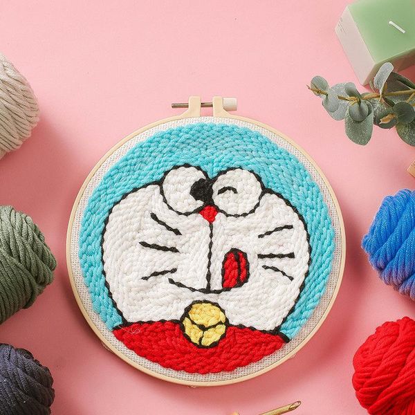 other arts and crafts doraemon embroidery punch needle kit poking set material package patterns home decor magic stitch
other arts and crafts doraemon embroidery punch needle kit poking set material package patterns home decor magic stitch
