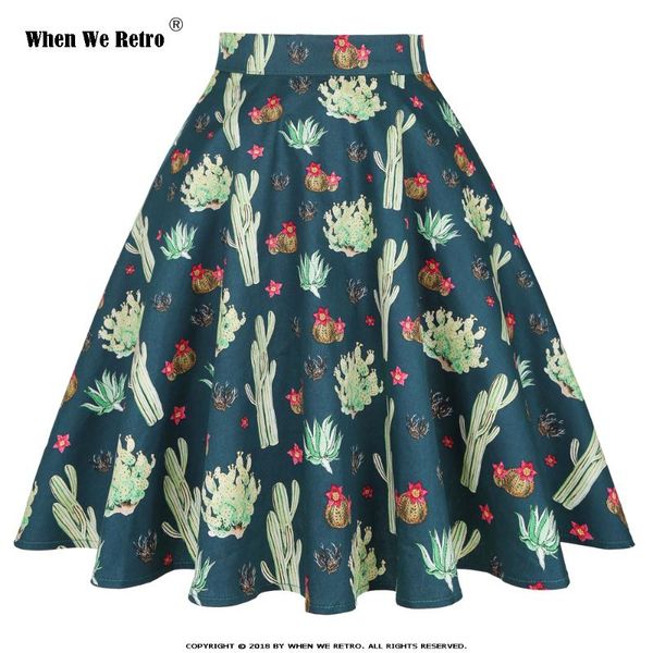 skirts when we retro vintage midi skirt for women a line high waist print female casual elegant fashion ladies vd0020, Black
skirts when we retro vintage midi skirt for women a line high waist print female casual elegant fashion ladies vd0020, Black