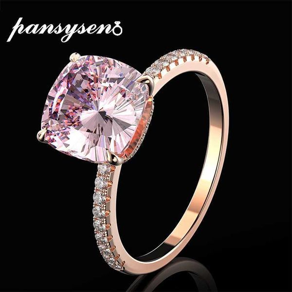pansysen 100% 925 sterling silver pink quartz genstone ring 18k rose gold color women fine jewelry diamond rings wedding gifts, Golden;silver
pansysen 100% 925 sterling silver pink quartz genstone ring 18k rose gold color women fine jewelry diamond rings wedding gifts, Golden;silver