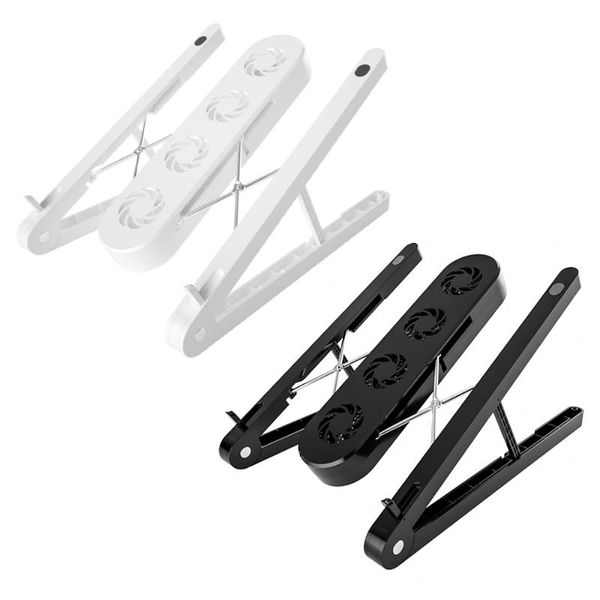 lapcooling pads foldable portable bracket holder with 4 silent exhaust fans notebook stand accessories
lapcooling pads foldable portable bracket holder with 4 silent exhaust fans notebook stand accessories
