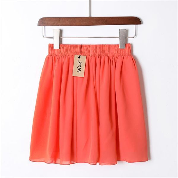 fashion high waist double layer womens skirts chiffon pleated solid color plus size candy, Black
fashion high waist double layer womens skirts chiffon pleated solid color plus size candy, Black